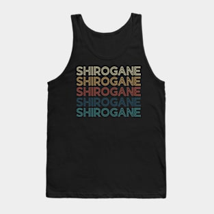 Classic Name Proud Shirogane Personalized Retro Beautiful Tank Top